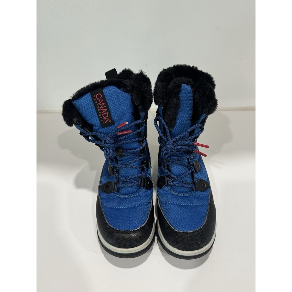 Canada Weather Gear Winter Ankle Snow Boots Faux Fur Size 7 (US 5) Gorpcore